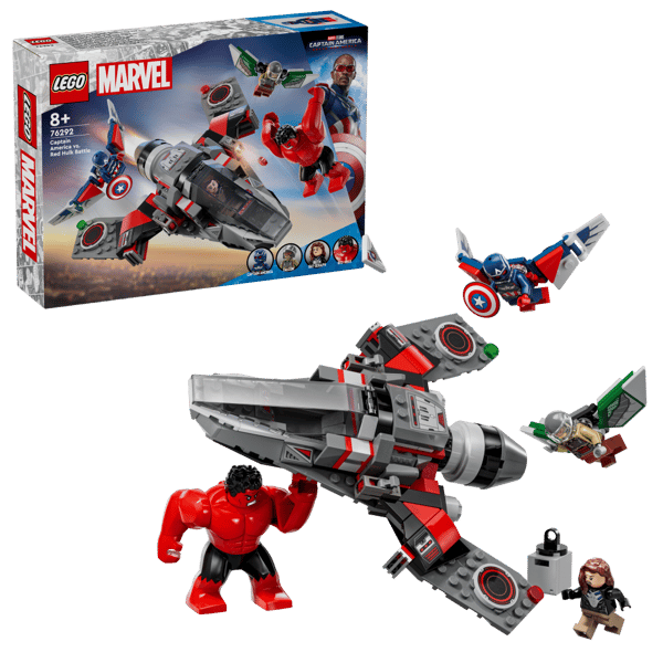 LEGO Super Heroes Captain America mot Red Hulk 76292