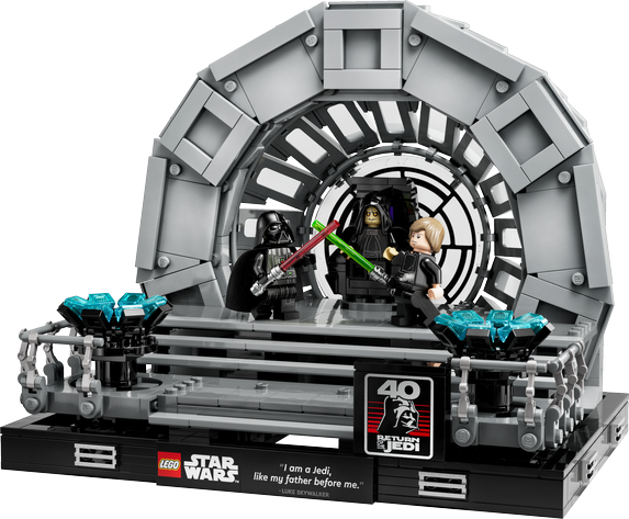LEGO Star Wars Emperors Throne Room Diorama 75352