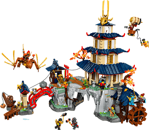 LEGO Ninjago Turneringens tempelstad 71814