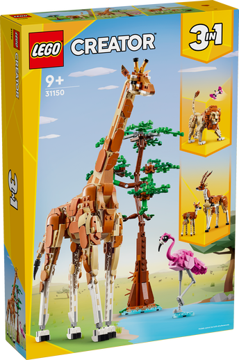 LEGO Creator Vilda safaridjur 31150