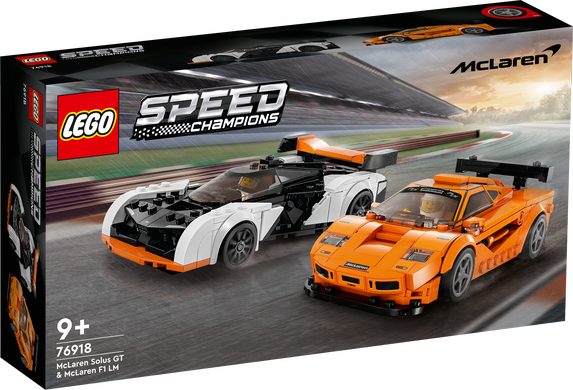 LEGO Speed Champions McLaren Solus GT & McLaren F1 LM 76918