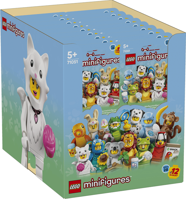 LEGO Minifigurer Djur Serie 28 Hel Box 71051-14