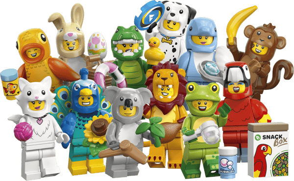 LEGO Minifigurer Djur Serie 28 Hel Box 71051-14