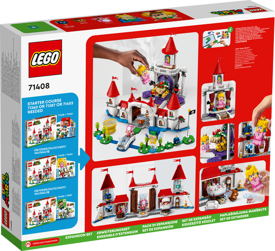 LEGO Super Mario Peachs slott Expansionsset 71408