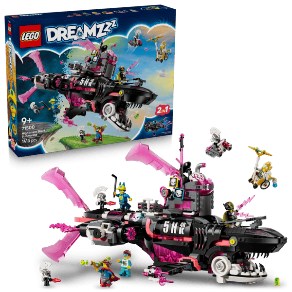 LEGO DREAMZzz Mardrömmarnas haj ubåt 71500