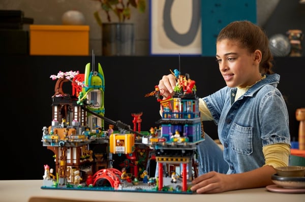 LEGO Ninjago City marknader 71799
