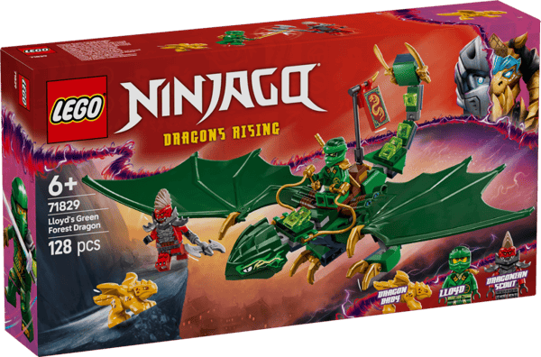 LEGO Ninjago Lloyds gröna skogsdrake 71829