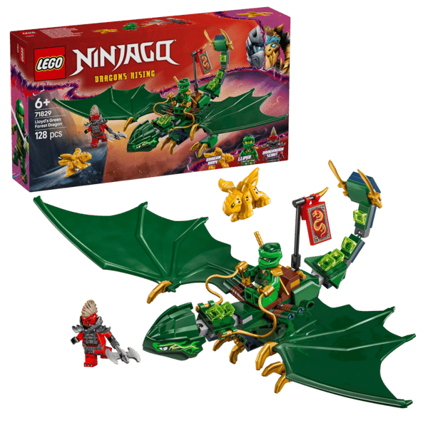 LEGO Ninjago Lloyds gröna skogsdrake 71829