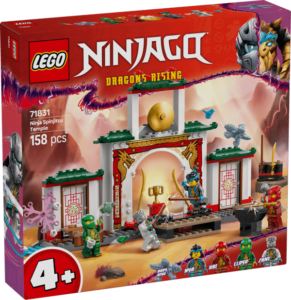 LEGO Ninjago 4+ Ninjornas spinjitzutempel 71831