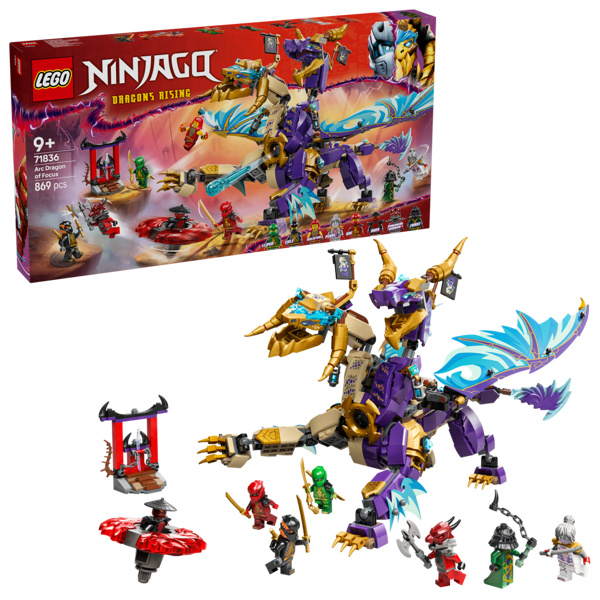 LEGO Ninjago Fokusdraken Arc 71836