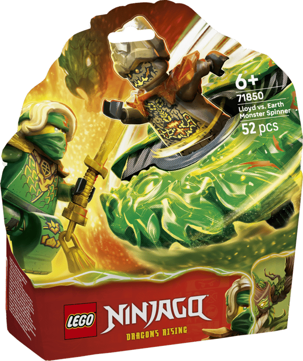 LEGO Ninjago Lloyd mot jordmonsterspinner 71850