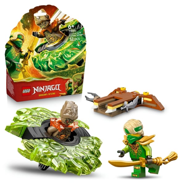 LEGO Ninjago Lloyd mot jordmonsterspinner 71850