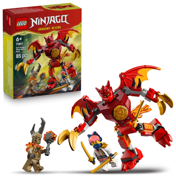 LEGO Ninjago Kais drakrobot stridspaket 71851