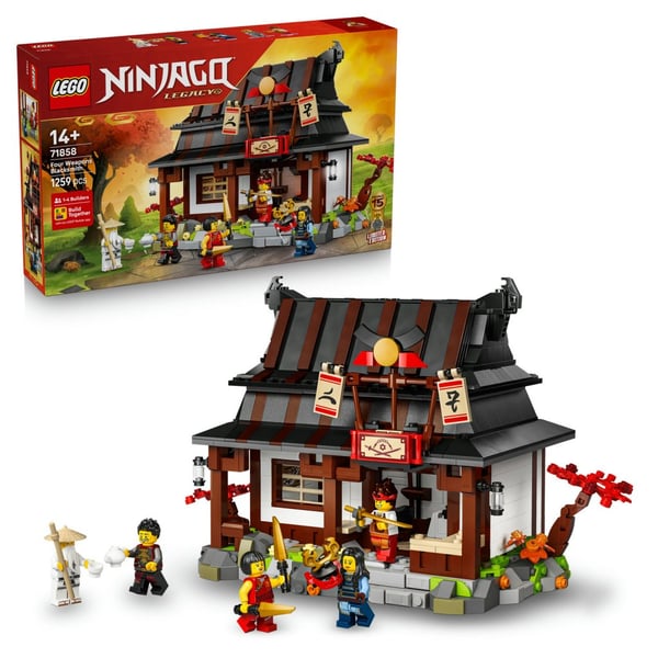 LEGO Ninjago 15 årsjubileum De fyra vapnens smedja 71858