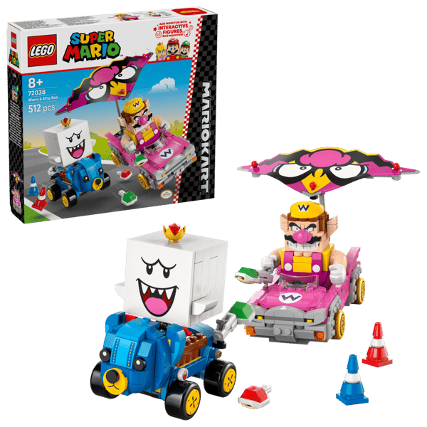 LEGO Super Mario Mario Kart Wario och King Boo 72038