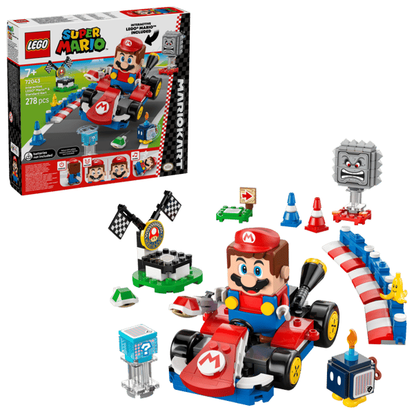 LEGO Super Mario Mario Kart Interaktiv LEGO Mario och Standard K