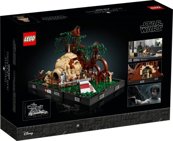 LEGO Star Wars Dagobah Jedi Training Diorama 75330