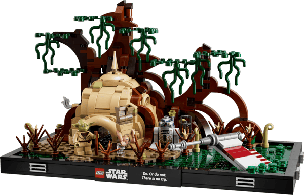 LEGO Star Wars Dagobah Jedi Training Diorama 75330