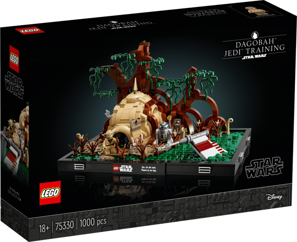 LEGO Star Wars Dagobah Jedi Training Diorama 75330