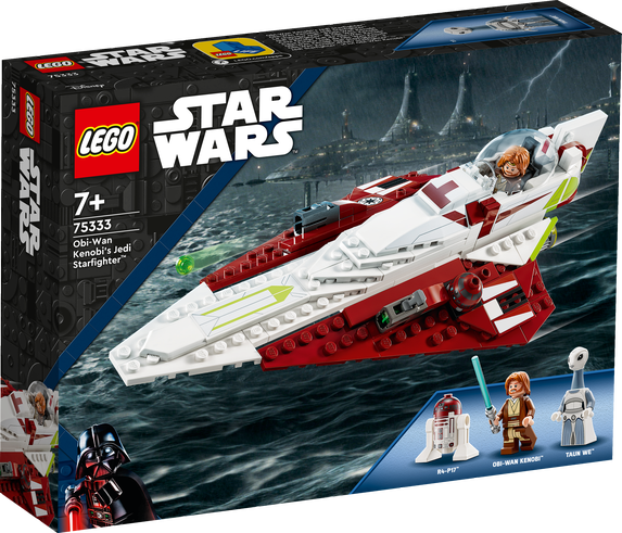 LEGO Star Wars Obi-Wan Kenobis Jedi Starfighter 75333