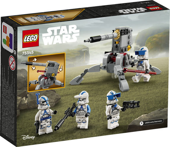 LEGO Star Wars 501st Clone Troopers Battle Pack 75345