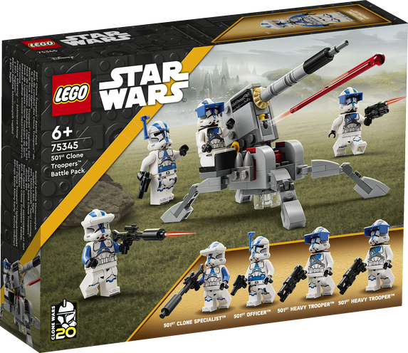 LEGO Star Wars 501st Clone Troopers Battle Pack 75345