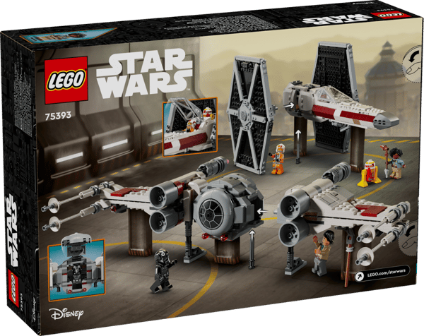 LEGO Star Wars TIE Fighter och X Wing Mash up 75393
