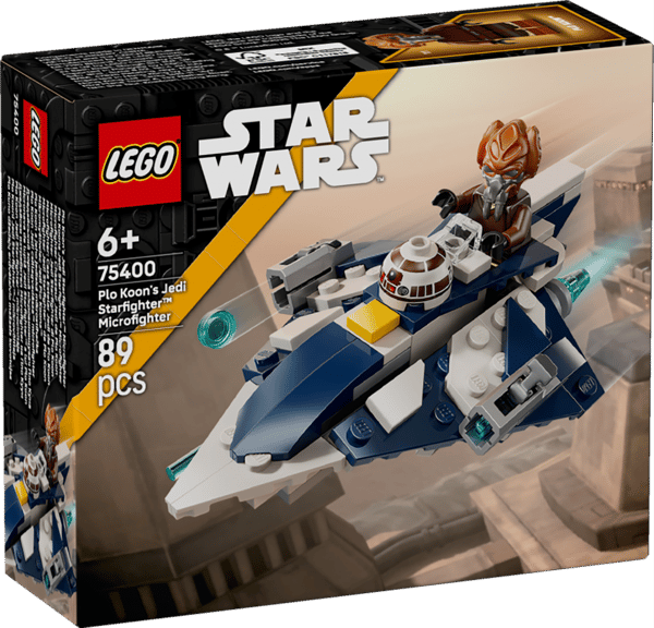 LEGO Star Wars Plo Koon s Jedi Starfighter Microfighter 75400