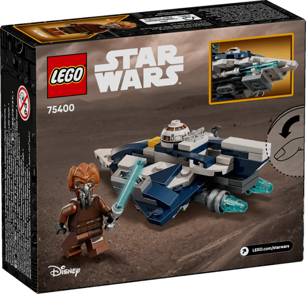 LEGO Star Wars Plo Koon s Jedi Starfighter Microfighter 75400
