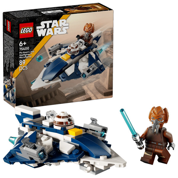 LEGO Star Wars Plo Koon s Jedi Starfighter Microfighter 75400