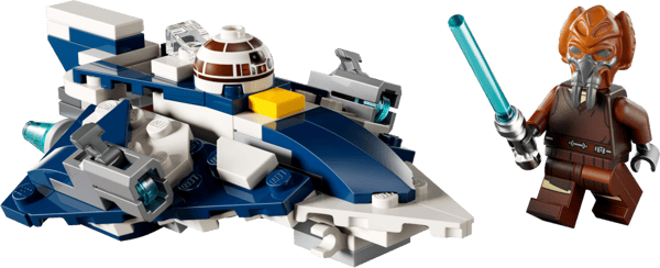 LEGO Star Wars Plo Koon s Jedi Starfighter Microfighter 75400