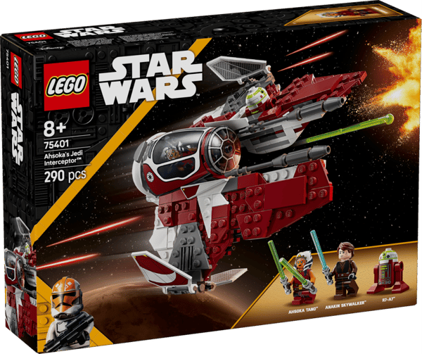 LEGO Star Wars Ahsoka s Jedi Interceptor 75401