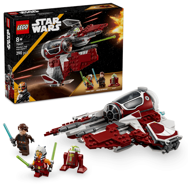 LEGO Star Wars Ahsoka s Jedi Interceptor 75401
