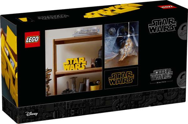 LEGO Star Wars Brick built Star Wars Logo 75407
