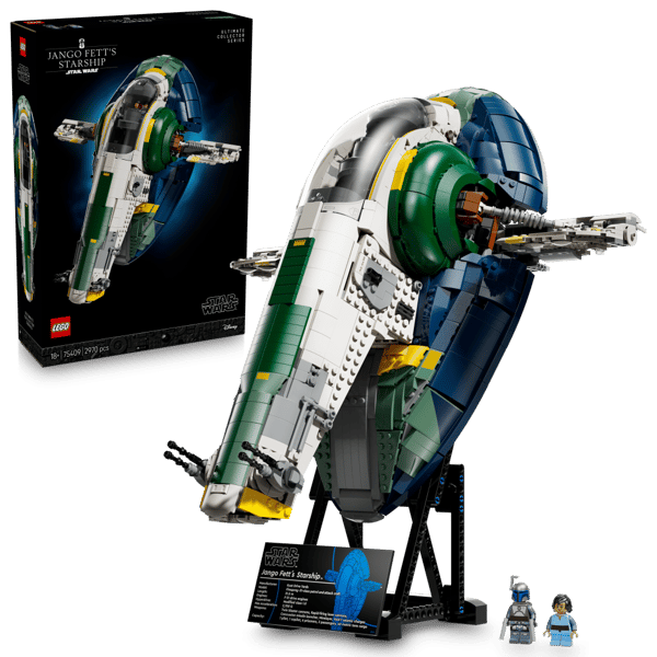 LEGO Star Wars Jango Fett s Firespray Class Starship 75409