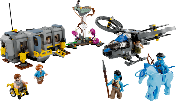 LEGO Avatar Svävande bergen Site 26 och RDA Samson 75573