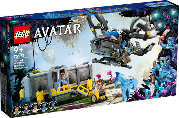 LEGO Avatar Svävande bergen Site 26 och RDA Samson 75573