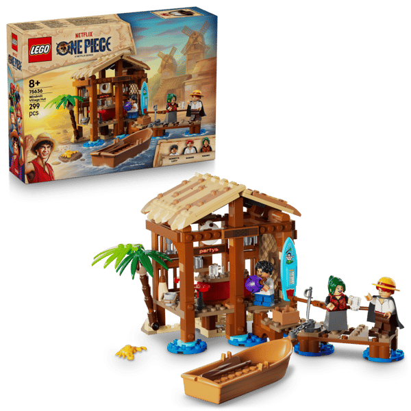 LEGO ONE PIECE Hydda i Väderkvarnsbyn 75636
