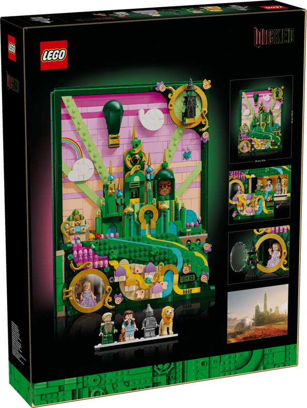 LEGO Wicked Emerald City väggkonst 75685