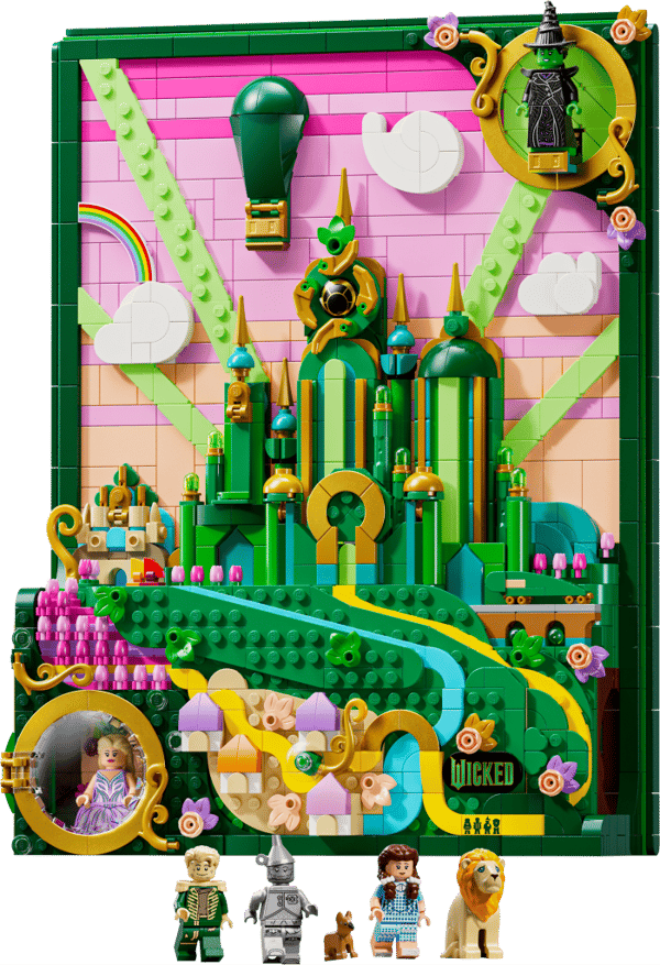 LEGO Wicked Emerald City väggkonst 75685