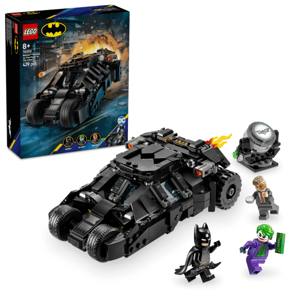LEGO Super Heroes Batmans Tumbler mot Two-Face och Jokern 76303