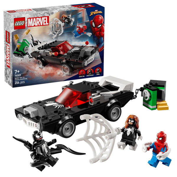 LEGO Super Heroes Spider Man mot Venoms muskelbil 76309