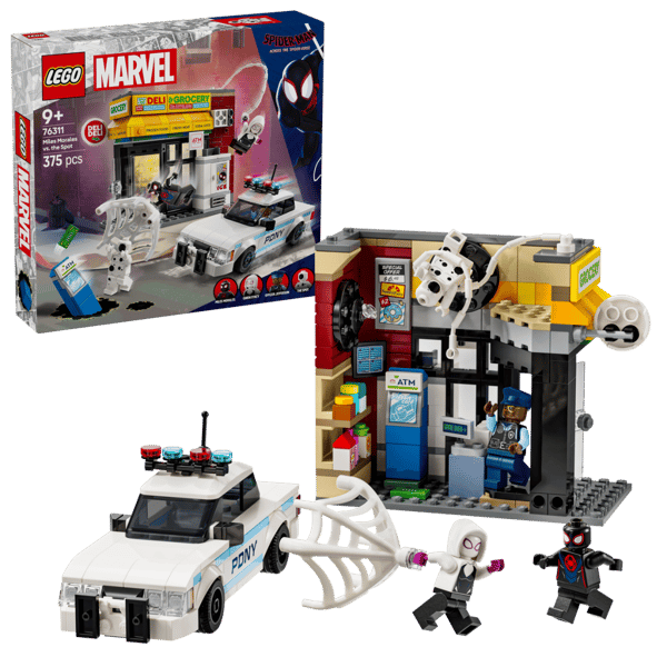 LEGO Super Heroes Spider Verse Miles Morales mot Spot 76311