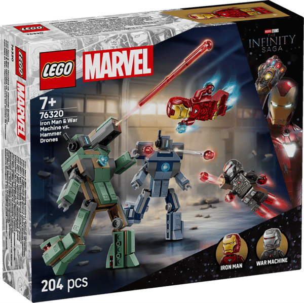 LEGO Super Heroes Iron Man och War Machine mot Hammer Drones 763