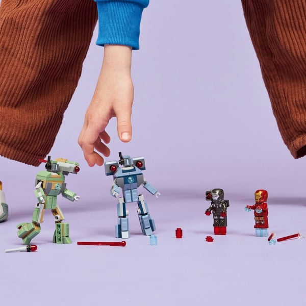 LEGO Super Heroes Iron Man och War Machine mot Hammer Drones 763