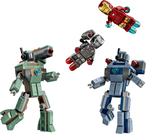 LEGO Super Heroes Iron Man och War Machine mot Hammer Drones 763