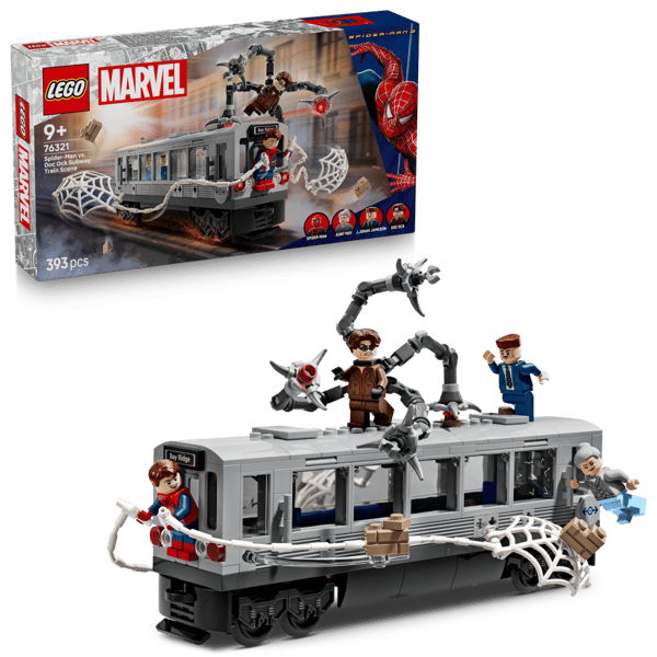 LEGO Super Heroes Spider Man mot Doc Ock tunnelbanescenen 76321