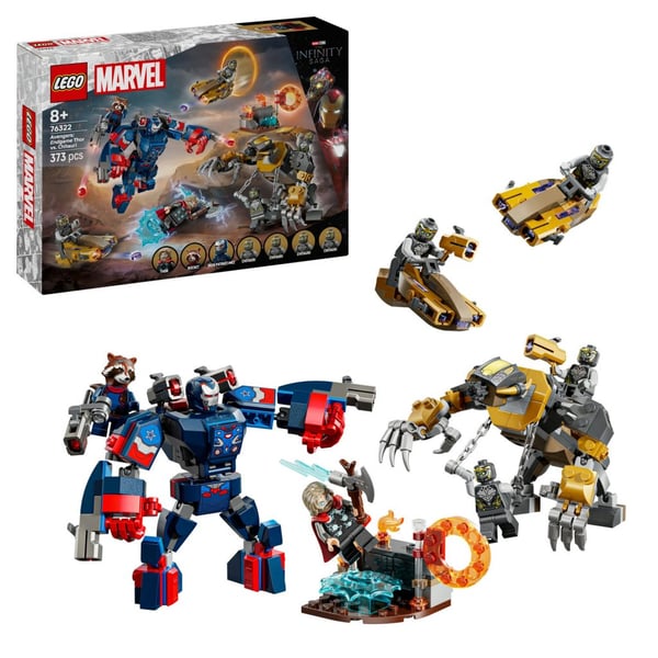LEGO Super Heroes Avengers Endgame Thor mot Chitauri 76322
