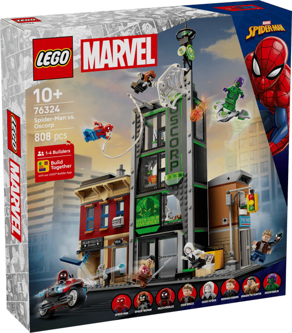 LEGO Super Heroes Spider Man mot Oscorp 76324