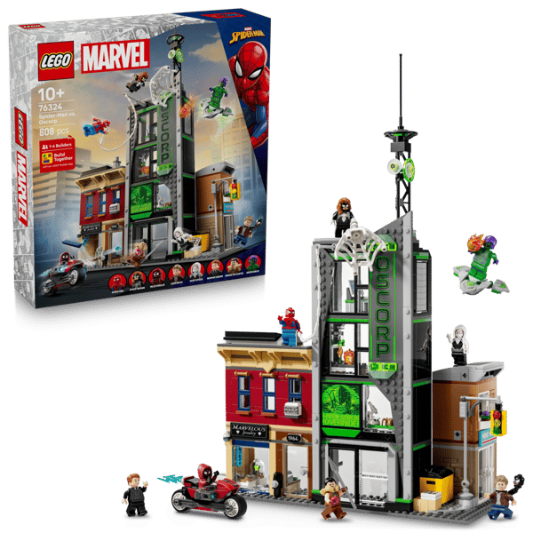LEGO Super Heroes Spider Man mot Oscorp 76324